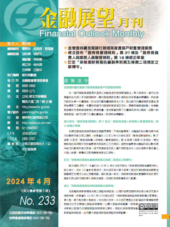 金融展望月刊2024.04